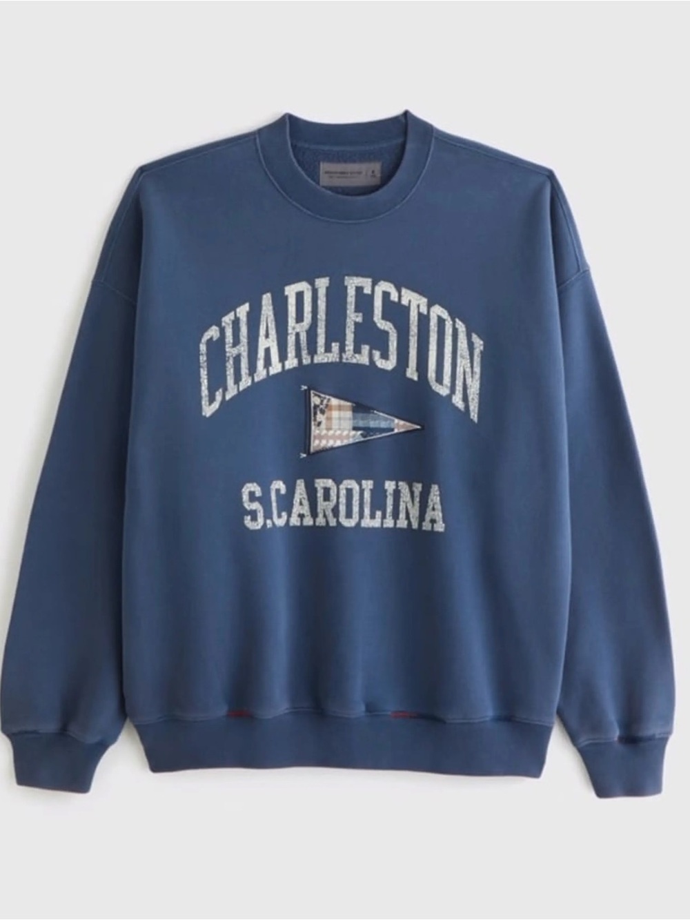 Abercrombie & Fitch Charleston SC Graphic Sweatshirt Soft A & F Essentials Sz XL